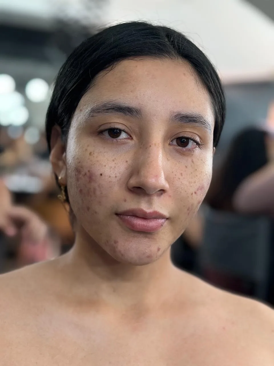 Antes del maquillaje