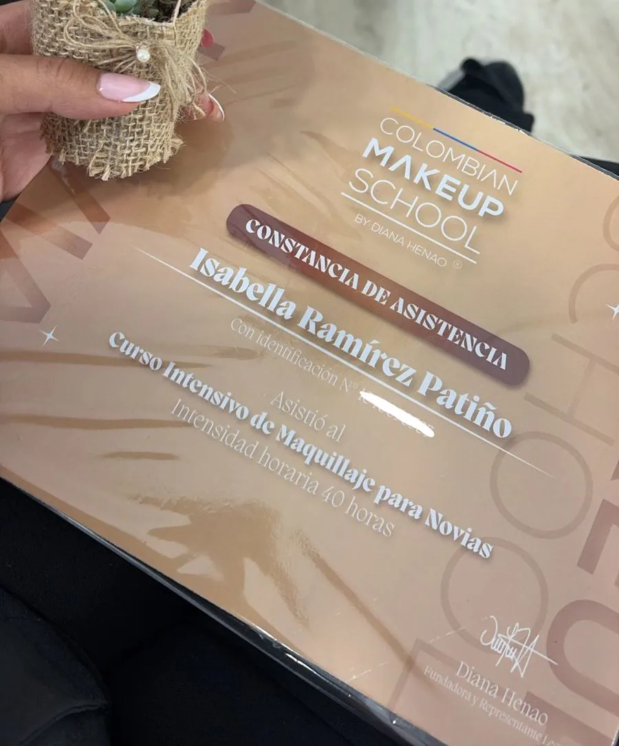 Certificado · Maquillaje para Novias